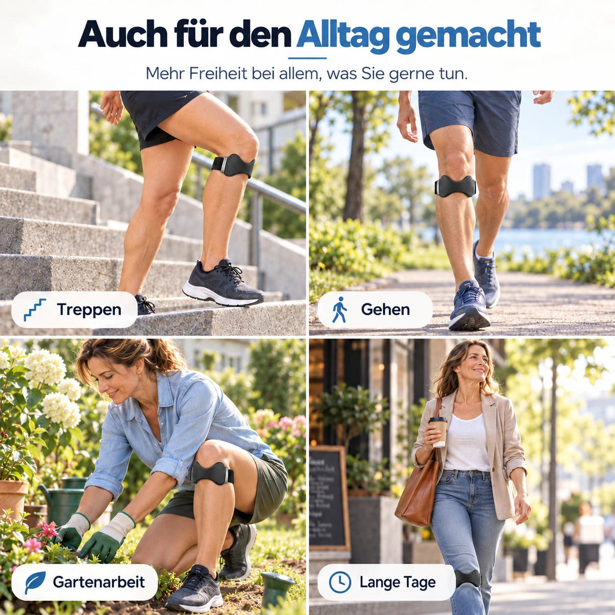 PATELIX™ – Patellaband mit gezielter Unterstützung und Kompression