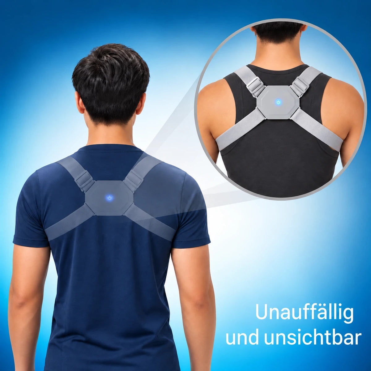 POSTÉO™ – Intelligenter Haltungskorrektor mit Vibrationsalarm
