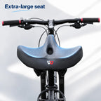 SÉRÉNIS™ – Extra-Wide Ergonomic Bicycle Saddle