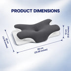 DORMILIA™ – Ergonomic Memory Foam Pillow
