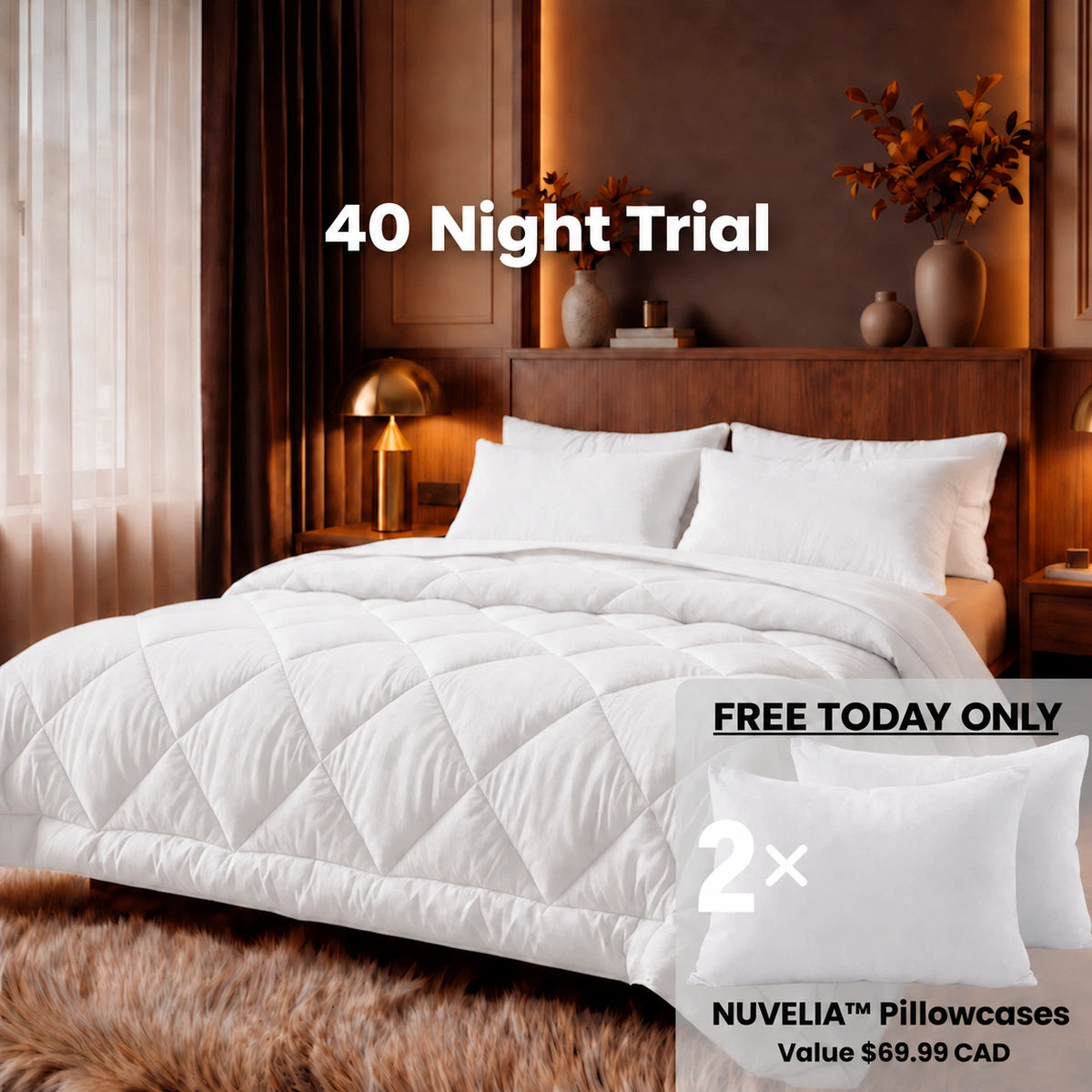 2-in-1 Soft, Breathable & Washable Duvet – NUVELIA™